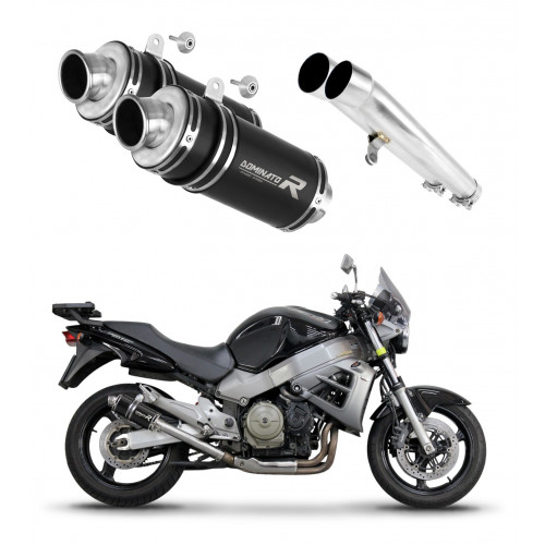 Honda CB 1100 X11 Dominator kipufogó GP1 BLACK + dB killer medium