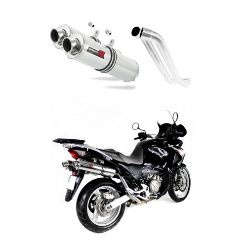 Honda XL 1000 V VARADERO 1999 - 2016 Dominator kipufogó ST + dB killer medium