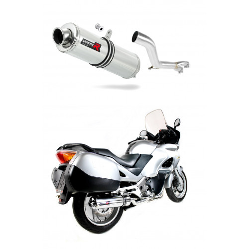 Honda NT 650 V DEAUVILLE RC47 1998 - 2005 Dominator kipufogó ST + dB killer medium