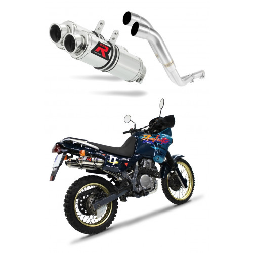 Honda NX 650 DOMINATOR RD02 1988 - 1994 Dominator kipufogó GP1 + dB killer medium