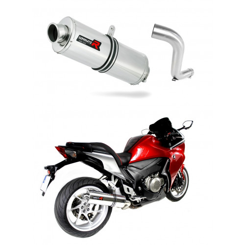 Honda VFR 1200 F 2010 - 2018 Dominator kipufogó OV + dB killer medium