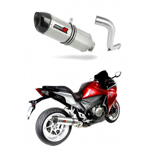 Honda VFR 1200 F 2010 - 2018 Dominator kipufogó HP1 + dB killer medium
