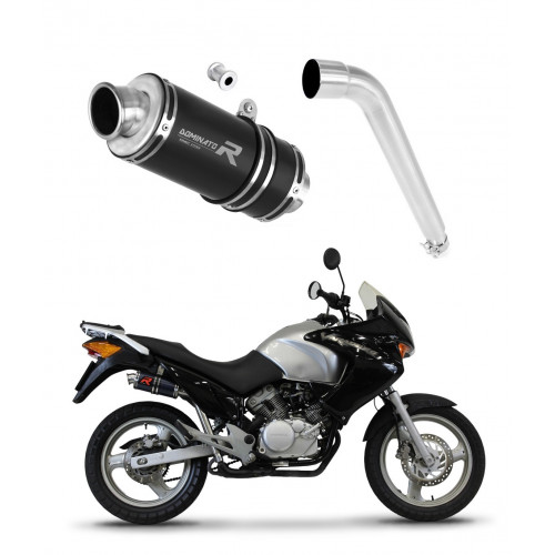 Honda XL 125 V VARADERO 2007 - 2012 Dominator kipufogó GP1 BLACK + dB killer medium