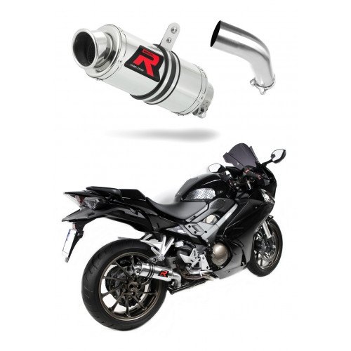 Honda VFR 800 F 2014 - 2019 Dominator kipufogó GP1 + dB killer medium
