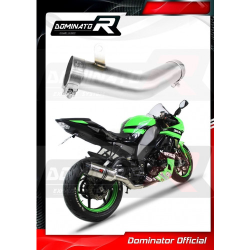 Dominator - ZX10R Exhaust Cat Eliminator DECAT 2008 - 2010