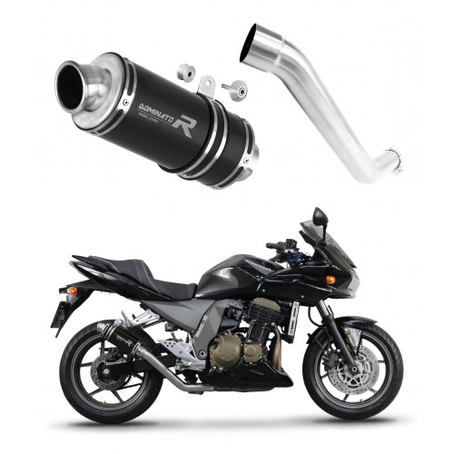 Kawasaki Z750 2004 - 2006 Dominator kipufogó GP1 BLACK + dB killer medium