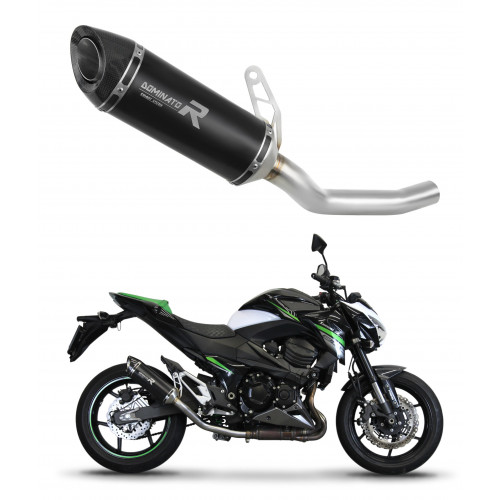 Kawasaki Z800 2013 - 2016 Dominator kipufogó HP8 BLACK + dB killer medium