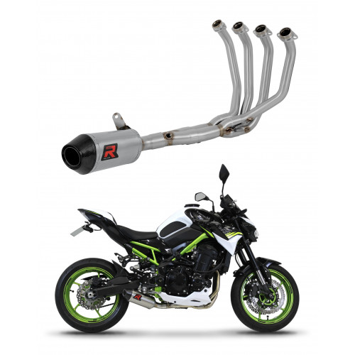 Dominator - Kawasaki Z 900 2020 - 2023 Low Level Teljes kipufogó rendszer, összekötőcső + kipufogó HP3