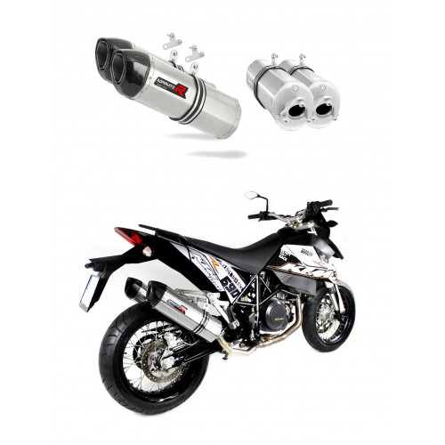 KTM 690 SM SUPERMOTO Dominator kipufogó HP1 + dB killer medium