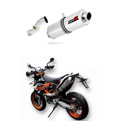 KTM 690 SMC 2008 - 2011 Dominator kipufogó OV + dB killer medium