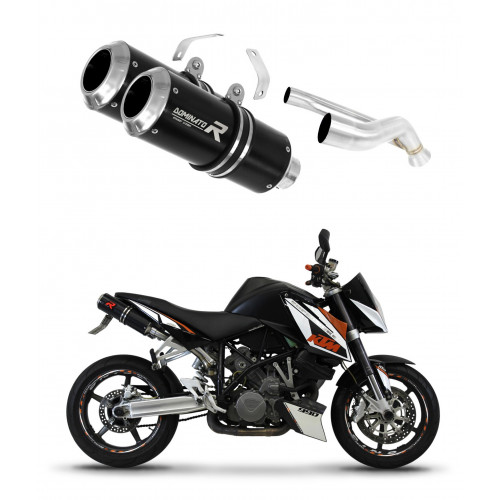 KTM 990 SUPER Duke 2005 - 2013 Dominator kipufogó GP BLACK + dB killer medium