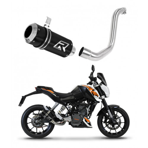 Dominator - KTM 125 Duke 2012 - 2016 kipufogó GP BLACK