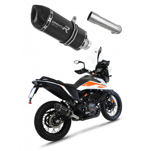 Dominator - KTM 390 Adventure kipufogó HP1 BLACK 2020 - 2022