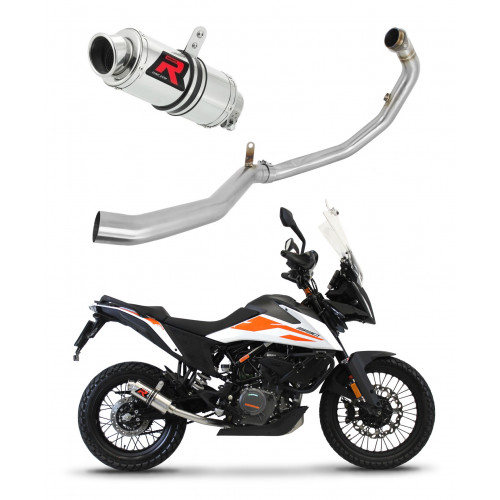 KTM 390 Adventure 2020 - 2024 Dominator teljes kipufogó rendszer Collector Silencer GP1 + dB killer medium