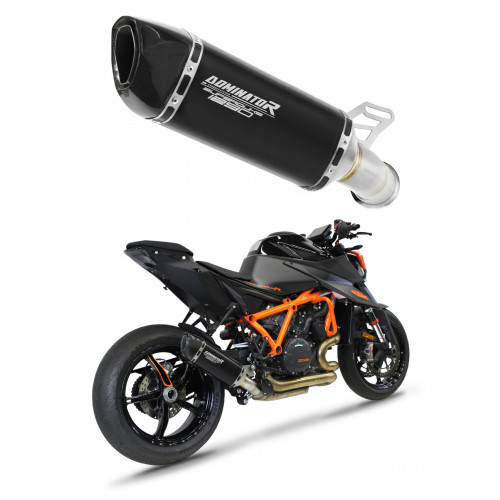 KTM 1290/1390 Super Duke 2020 - 2025 Dominator kipufogó HP6 BLACK + dB killer medium