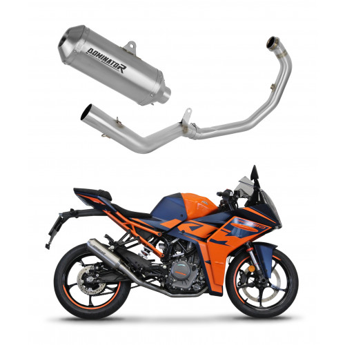 Dominator - KTM RC 125 2022 - 2023 Teljes kipufogó rendszer OV G2 + db killer