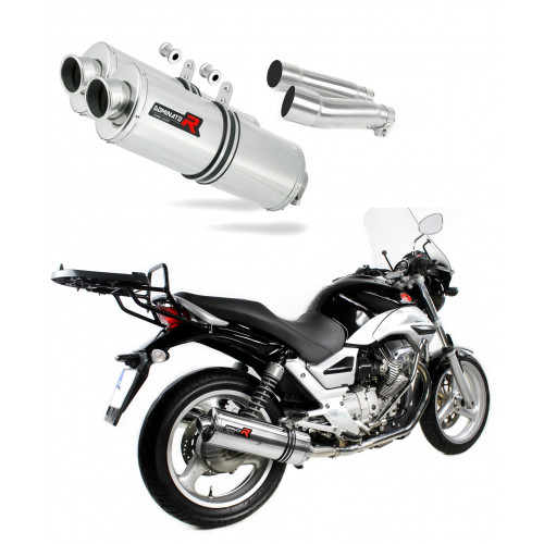 Moto Guzzi BREVA ie 750 2003 - 2009 Dominator kipufogó OV + dB killer medium