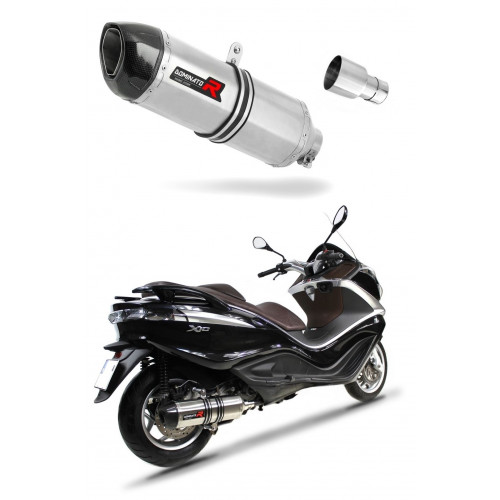 Piaggio X10 125 2012 - 2016 Dominator kipufogó HP1 + dB killer medium