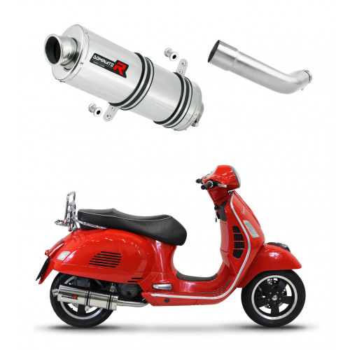 Piaggio Vespa GTS 125 2007 - 2012 Dominator kipufogó OV + dB killer medium