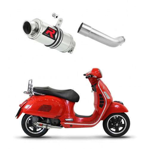 Piaggio Vespa GTS 125 2007 - 2012 Dominator kipufogó GP1 + dB killer medium