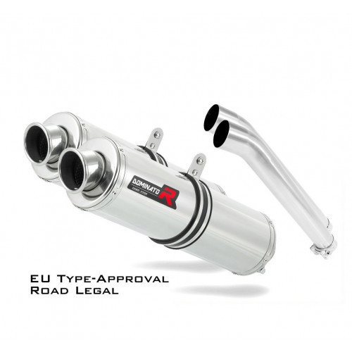 DL 1000 V-STROM E-jeles Dominator kipufogó ROUND 2002 - 2012