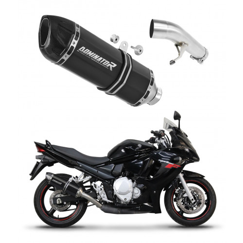 Suzuki GSXF 650 2007 - 2016 Dominator kipufogó HP1 BLACK + dB killer medium