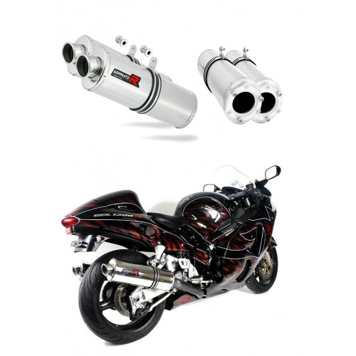 Dominator - GSXR GSX 1300 R HAYABUSA kipufogó OVAL 1999 - 2007