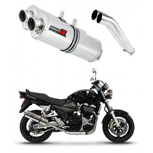 Dominator - GSX 1400 K1-K4 kipufogó OVAL 2001 - 2005