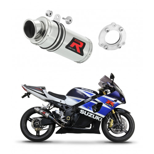 Suzuki GSXR 1000 K1 - K4 2001 - 2004 Dominator kipufogó Bolt-on GP1 + dB killer medium