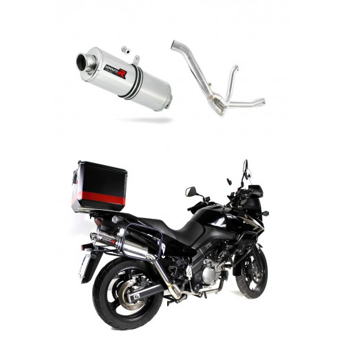 Suzuki DL 650 V-Strom / XT 2012 - 2016 Dominator kipufogó OV + dB killer medium
