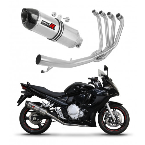 Dominator - Suzuki GSX 1250 FA 2010 - 2016 Teljes kipufogó rendszer, összekötőcső + kipufogó HP1 + dB killer