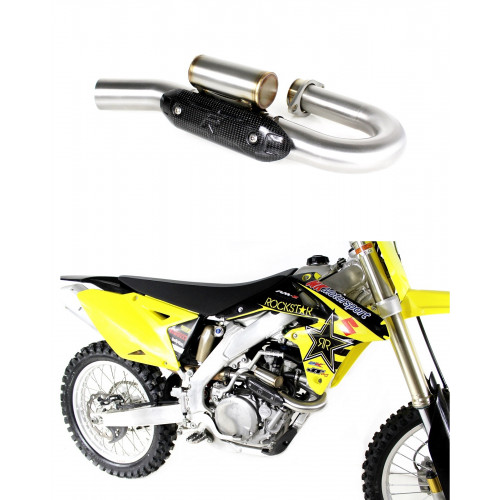 Dominator - RMZ RM-Z 450 kipufogó fejcső with PowerBomb 2013 - 2018
