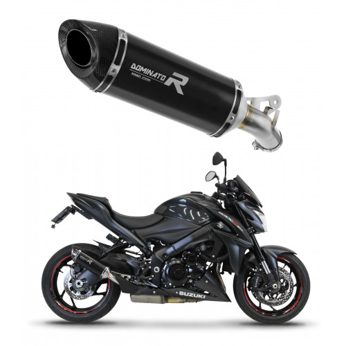 Suzuki GSX-S 1000 / F 2015 - 2020 Dominator kipufogó HP8 BLACK + dB killer medium