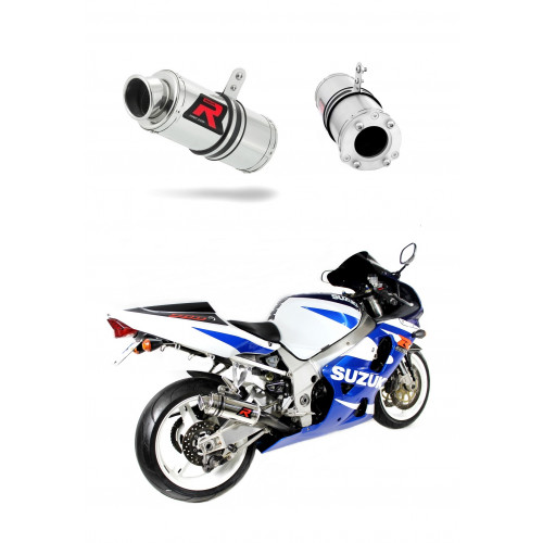Suzuki GSXR 750 K1 K5 2001 - 2005 Dominator kipufogó GP1 + dB killer medium
