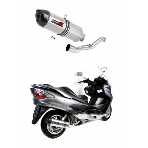 Suzuki BURGMAN 400 2007 - 2016 Dominator kipufogó HP1 + dB killer medium