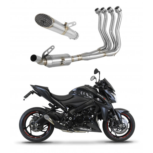 Dominator - Suzuki GSX-S 1000 / F 2015 - 2020 Teljes kipufogó rendszer EX Silencer GP3