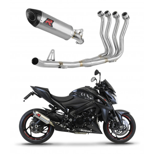 Suzuki GSX-S 1000 / F 2015 - 2020 Dominator teljes kipufogó rendszer Collector Silencer HP8 + dB killer medium
