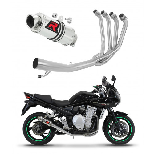 Suzuki GSF 1250 N / S BANDIT 2007 - 2016 Dominator teljes kipufogó rendszer Collector Silencer GP1 + dB killer medium