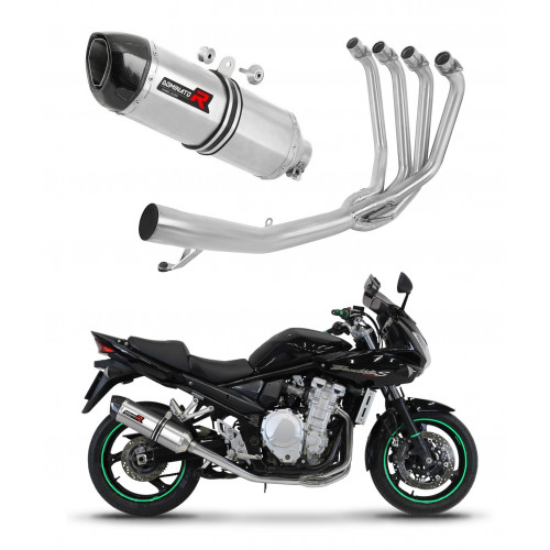 Suzuki GSF 1250 N / S BANDIT 2007 - 2016 Dominator teljes kipufogó rendszer Collector Silencer HP1 + dB killer medium