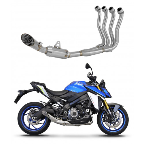 Dominator - Suzuki GSX-S 1000 / 1000 GT / 950 2021 - 2023 Teljes kipufogó rendszer EX Silencer GP3