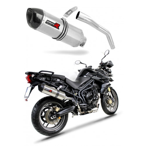 Triumph TIGER 800 XC XR 2015 - 2017 Dominator kipufogó HP1 + dB killer medium