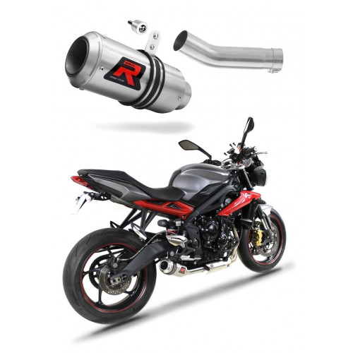 Triumph STREET TRIPLE 675 R / S / RS 2013 - 2016 Dominator kipufogó GP + dB killer medium