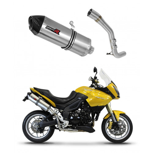 Triumph Tiger 1050 2006 - 2012 Dominator kipufogó HP7 + dB killer medium