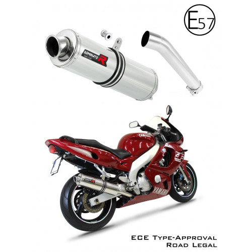 YZF 600R Thundercat E-jeles Dominator kipufogó ROUND 1996 - 2006