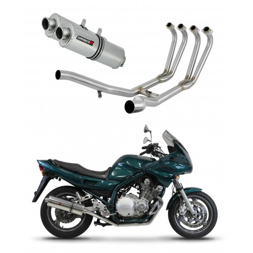 Yamaha XJ 900 Diversion 1994 - 2003 Dominator teljes kipufogó rendszer Collector Silencer OV + dB killer
