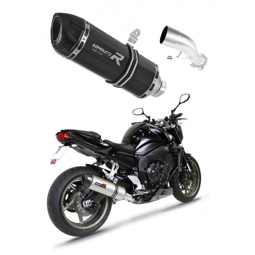 Yamaha FZ1 FAZER 1000 2006 - 2015 Dominator kipufogó HP1 BLACK + dB killer medium