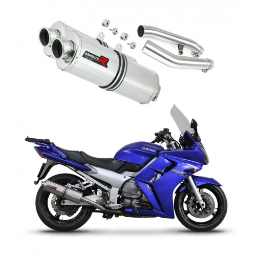 Yamaha FJR 1300 Dominator kipufogó OV + dB killer medium