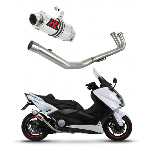 Yamaha XP 530 T-MAX 2012 - 2016 Dominator teljes kipufogó rendszer Collector Silencer GP1 + dB killer medium
