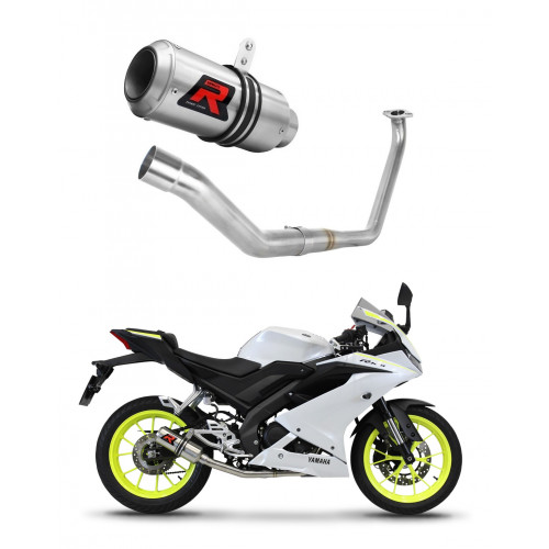 Yamaha YZF R125 2019 - 2020 Dominator teljes kipufogó rendszer Collector Silencer GP + dB killer medium