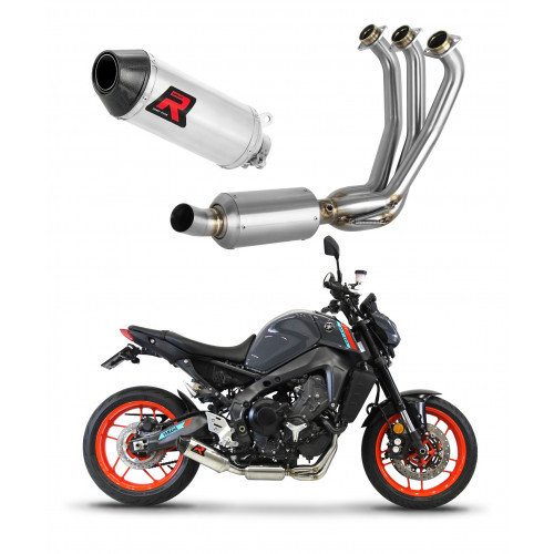 Yamaha MT 09 2021 - 2023 Low Level EX Dominator teljes kipufogó rendszer Collector Silencer HP3 + dB killer medium